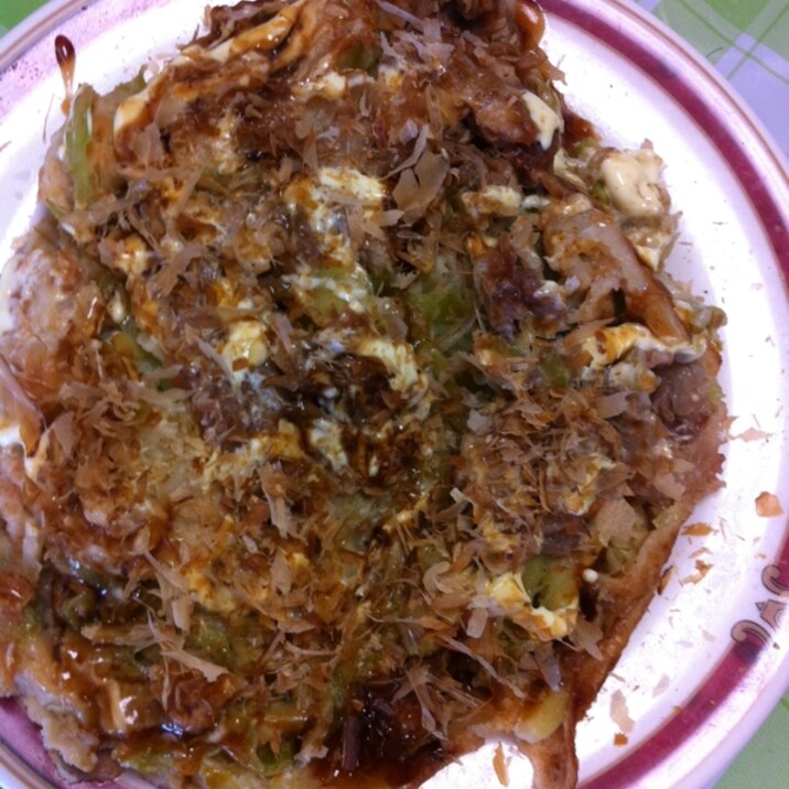 高野豆腐で作る★お好み焼き★